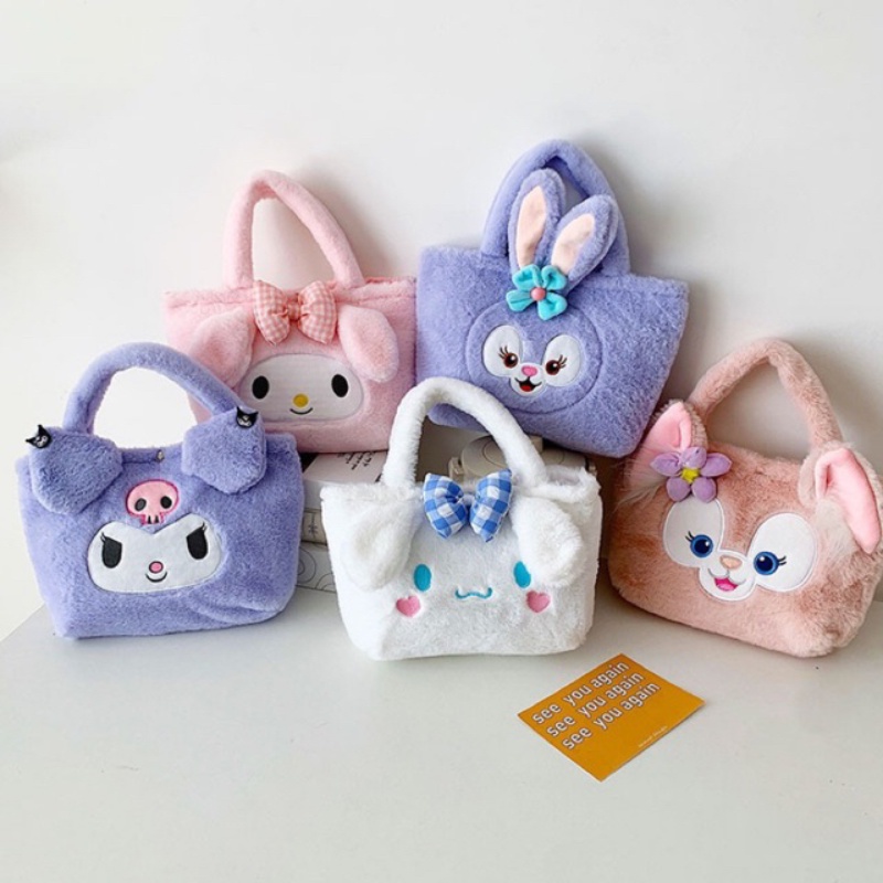 Ba Lô Học Sinh Cỡ Lớn In Hình Sanrio Kuromi Thời Trang