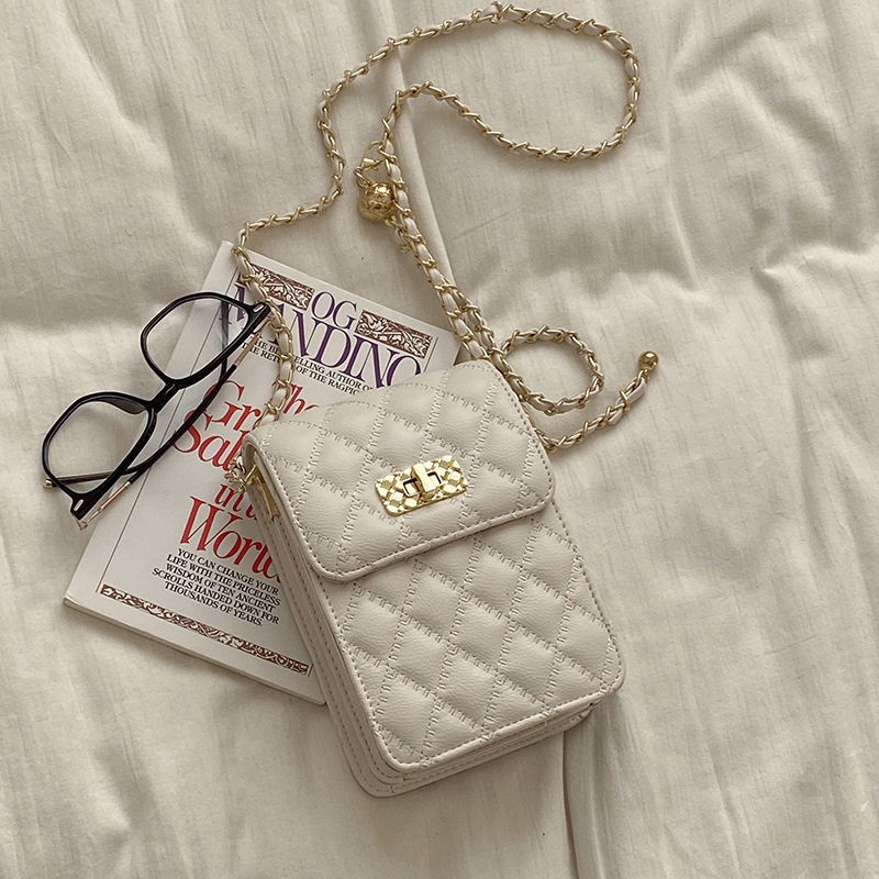 Túi đeo chéo IELGY dáng vuông nhỏ phong cách Hàn Quốc thời trang trẻ trung dành cho nữ