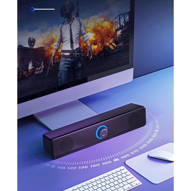 Loa Bluetooth 350TS Dây Dài Đầu Cắm USB Cho Laptop
