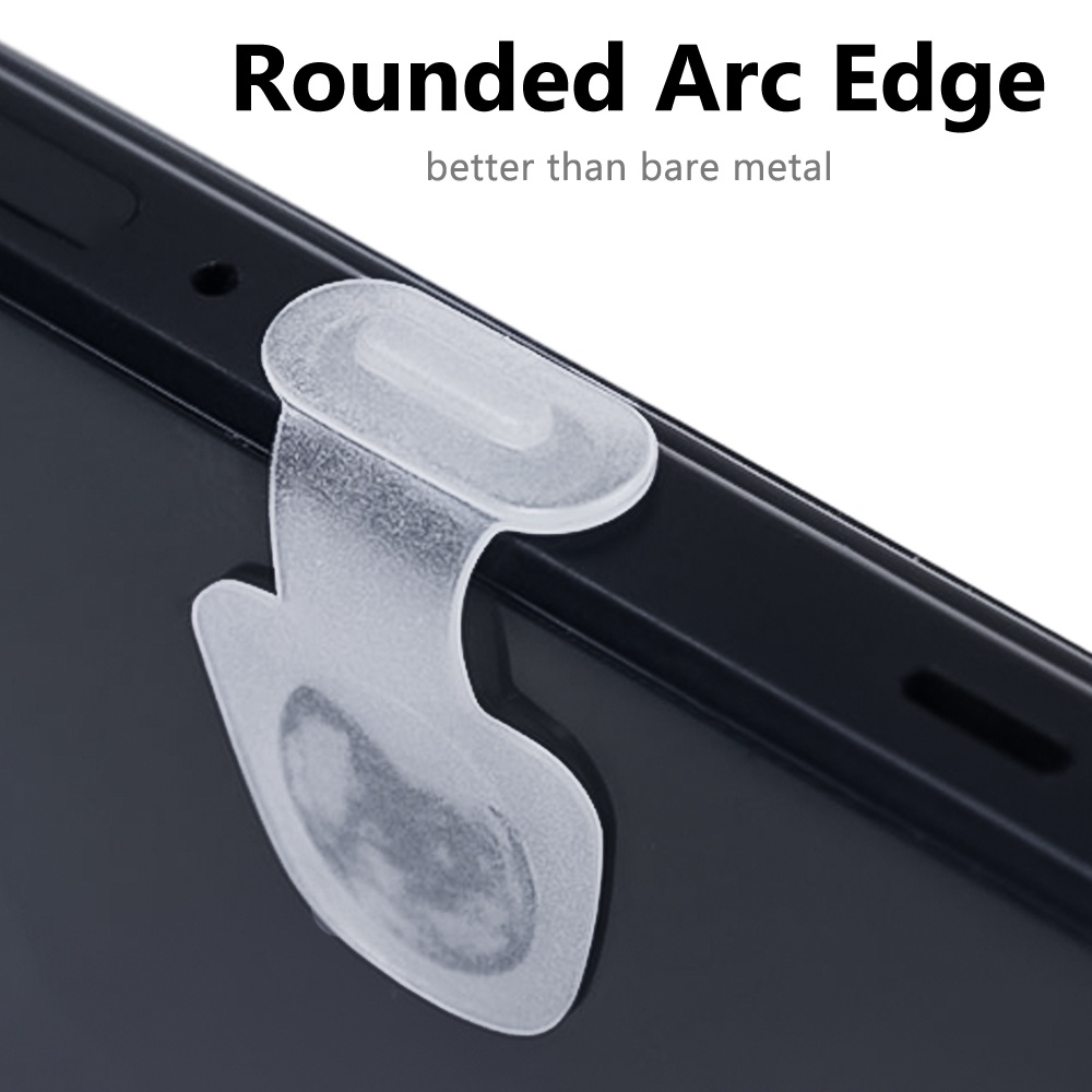 Băng Keo Hai Mặt Bằng Silicon Mềm Chống Bụi Chống Thất Lạc Màu Xanh Lá Dạ Quang Có Thể Tái Sử Dụng Cho Apple