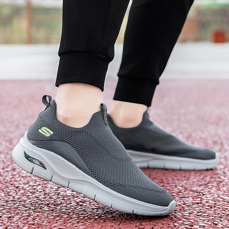 Go Walk Arch-fit * Skechers_Giày Thường Giày Chạy Bộ Thể Thao Trượt Vào Giày Chạy Bộ Skechers_