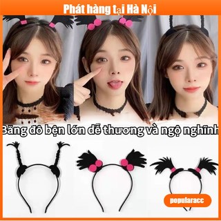 Băng đô bím tóc lớn dễ thương vui nhộn cho bữa tiệc sinh nhật Halloween