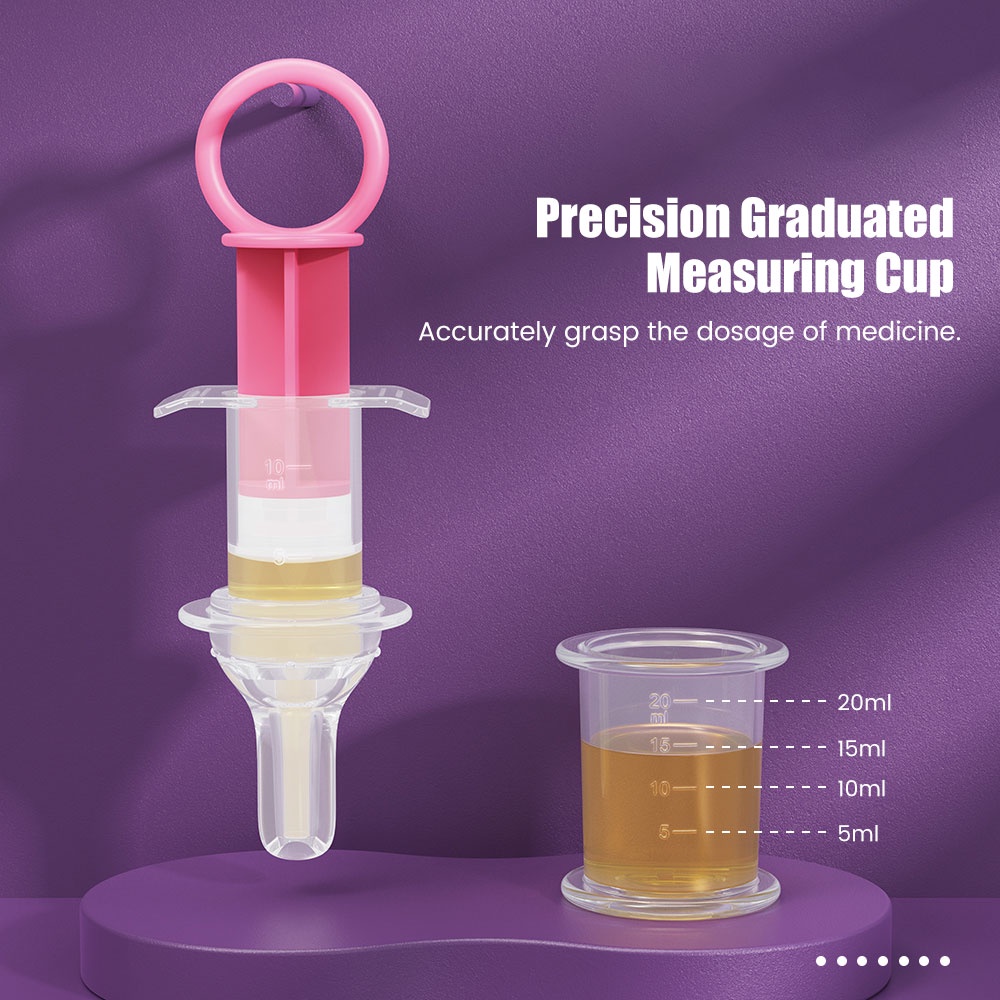 Bình Bóp Nhỏ Giọt Bằng Silicone Cho Bé Ăn