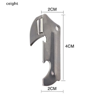 [ceight] Stainless Steel Multi-function Can Opener Opener Folding Mini Opener VN