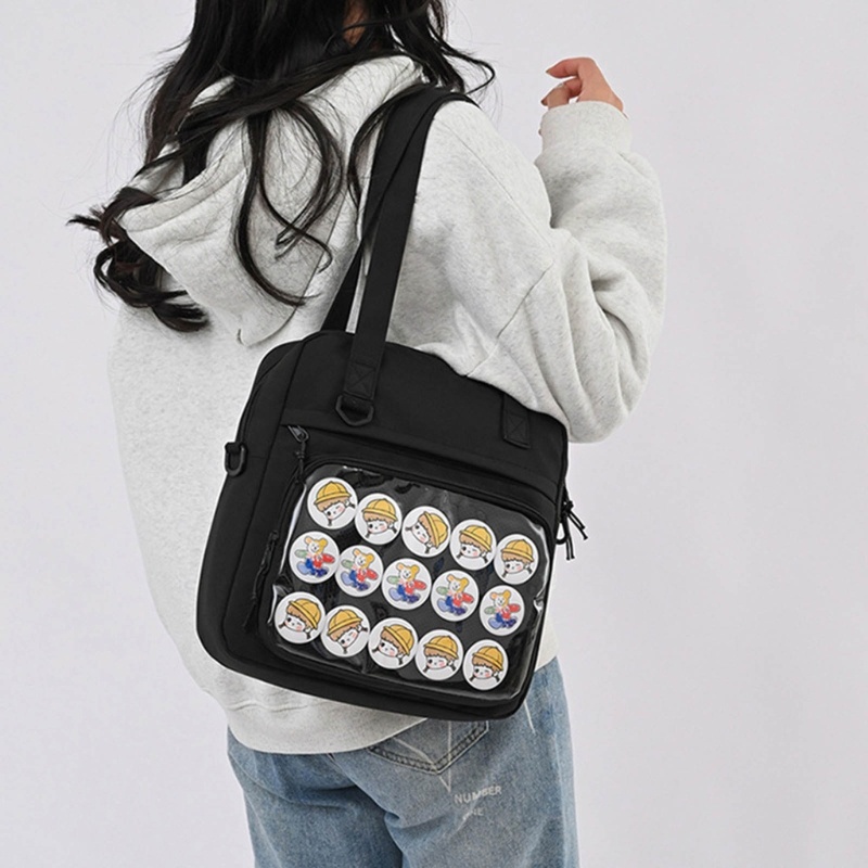 Túi Đeo Chéo Trong Suốt Phong Cách Harajuku Cho Nữ