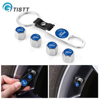 GTISTT Kim Loại Nắp Van Lốp Ô Tô Nắp Chụp Van Ô Tô Chống Bụi Không Thấm Nước Nắp Van Lốp Xe NắP ChụP Van Ô Tô Phụ KiệN Xe HơI Cho Ford Ranger Focus Everest Transit Fiesta Ecosport Mustang Raptor Explorer Bronco Mondeo Tourneo Expedition Wildtrak