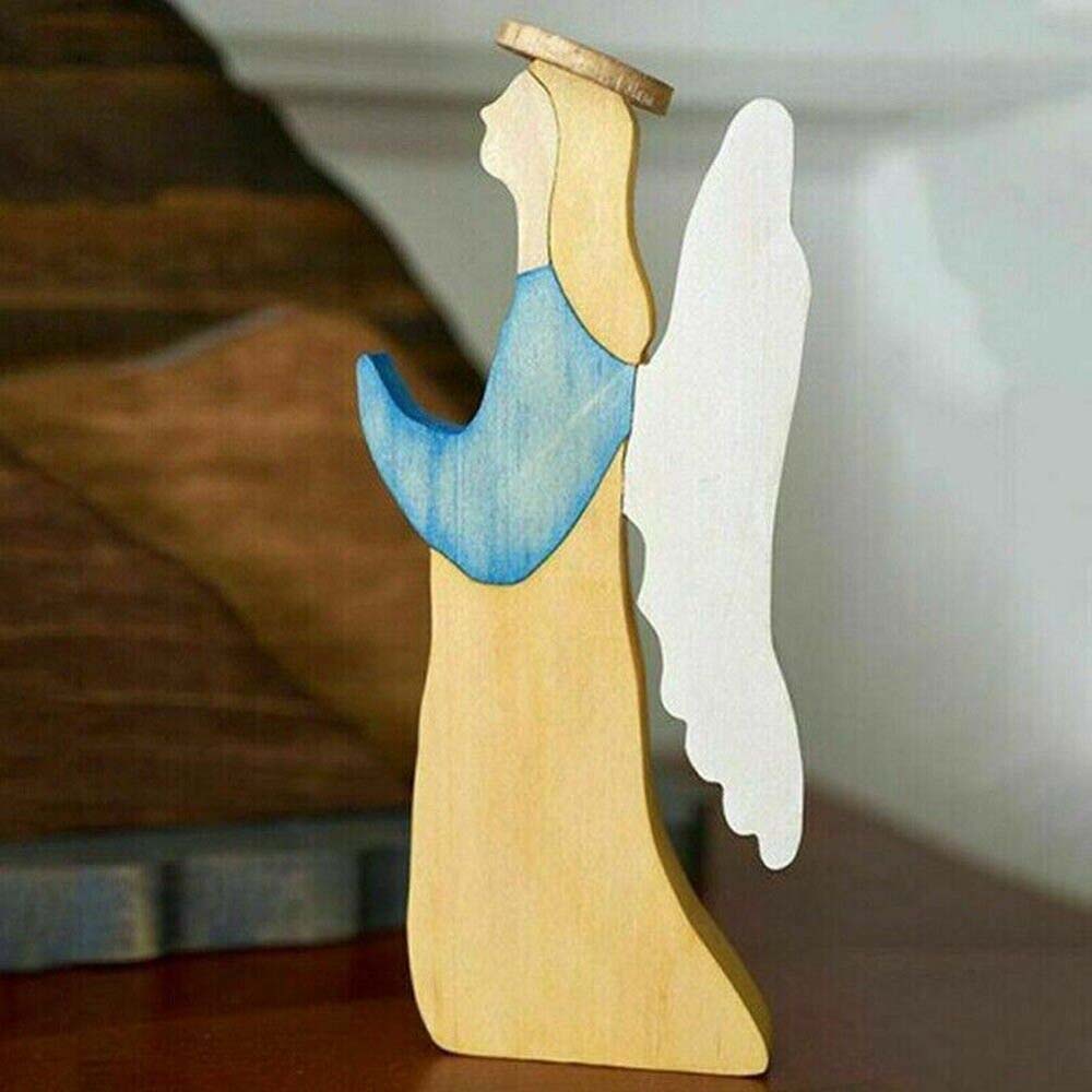 Easter Wooden Nativity Resurrection Scene Wooden Decor Cross Home Ornament