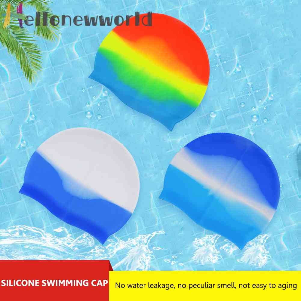 Mũ Bơi Silicone Co Giãn Cho Nam Và Nữ