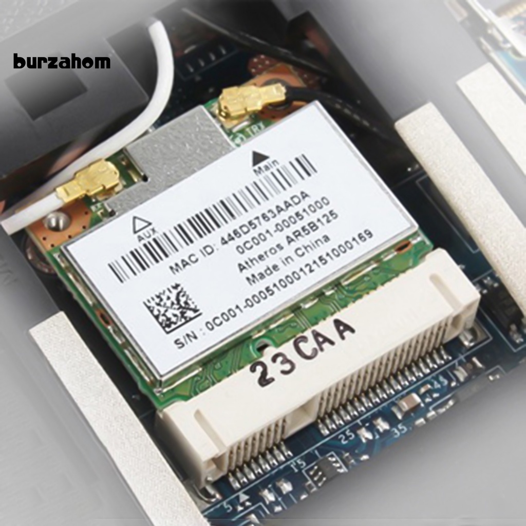 Thẻ Mạng Không Dây Băng Tần Kép AR5B22 Bluetooth 4.0 802.11A / B / G / N Mini PCI-E Cho Máy Tính