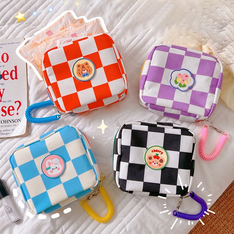 Túi Đựng Đồ Vệ Sinh Tai Nghe Son Môi Chìa Khóa JP5VN