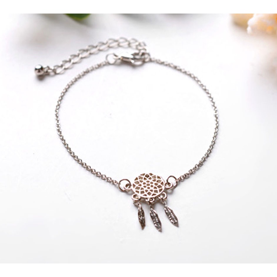 Vòng Tay Hình Lông Vũ Thời Trang Cá Tính