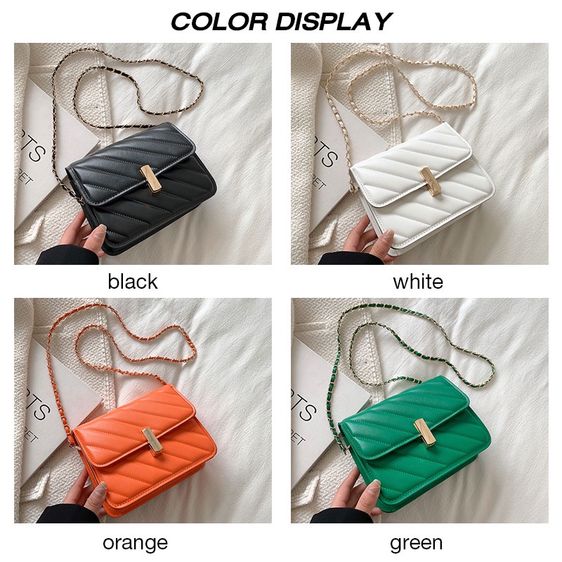 MISCHA Túi Đeo Chéo Vai Bằng Da PU Thời Trang Sành Điệu Cho Nữ