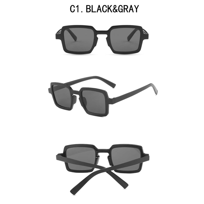 Kính Mát Hình Chữ Nhật Chống Tia UV400 Thời Trang