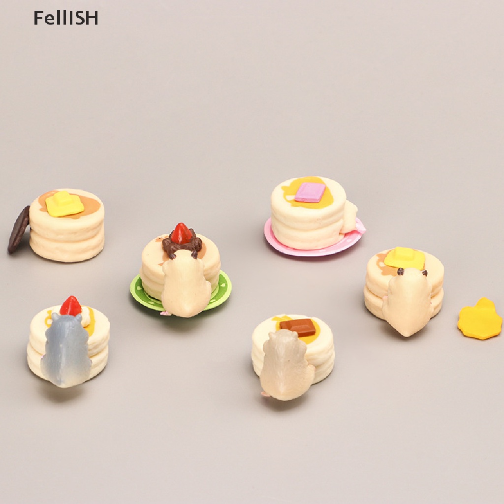 Mô Hình Đồ Chơi Bánh Hamburger Trang Trí Nhà Búp Bê 439br