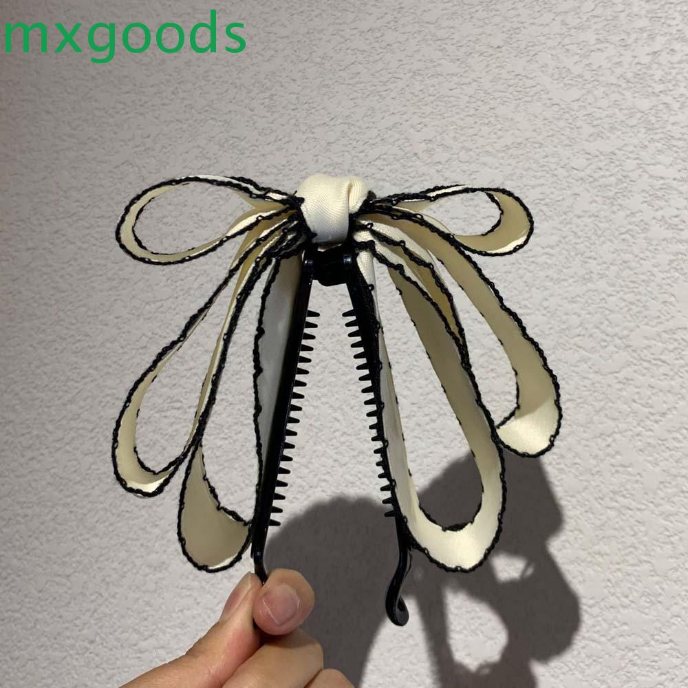 Kẹp Tóc Đính Nơ Ruy Băng Dáng Đứng Phong Cách Hàn Quốc Dễ Thương Cho Nữ