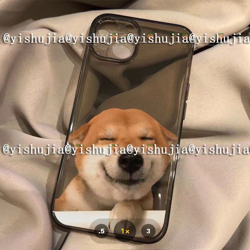✅Ốp Điện Thoại Silicon Mềm Màu Trong Suốt Hình Chú Chó Shiba Dễ Thương Cho iPhone 13 14 12promax xs 7Pin 11