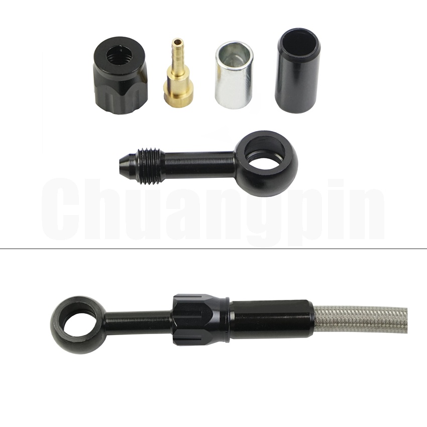 Ống Dẫn Dầu Phanh Ly Hợp Bằng Nhôm AN3 Dành Cho Xe Mô Tô Địa Hình ATV