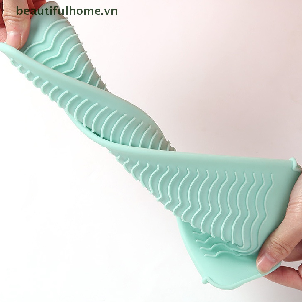 Thảm Silicone Chịu Nhiệt Hỗ Trợ Duỗi / Uốn / Duỗi Tóc Tiện Dụng