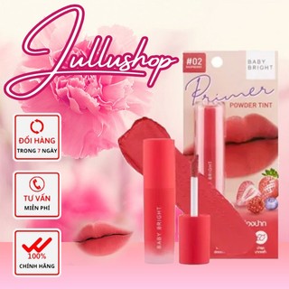 Son Kem Siêu Lì mềm môi lên màu tự nhiên Baby Bright Primer Powder Tint 2.4g