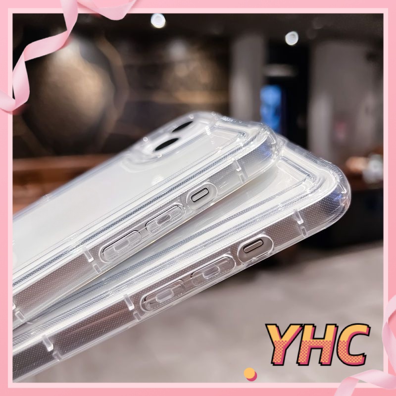 Ốp Lưng iPhone Vỏ túi khí chống rơi đơn giản trong suốt Cho iPhone 6 / 6S / 6splus / se / 7 / 7plus / 8 / 8plus / X / xs / xsmax / 11 / 12 / 13 / 14 / plus / pro max-418
