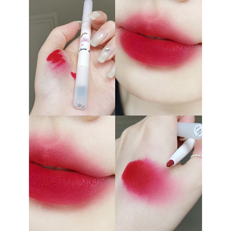 Flortte Son Môi Hai Đầu Màu Nhung Lì Thời Trang
