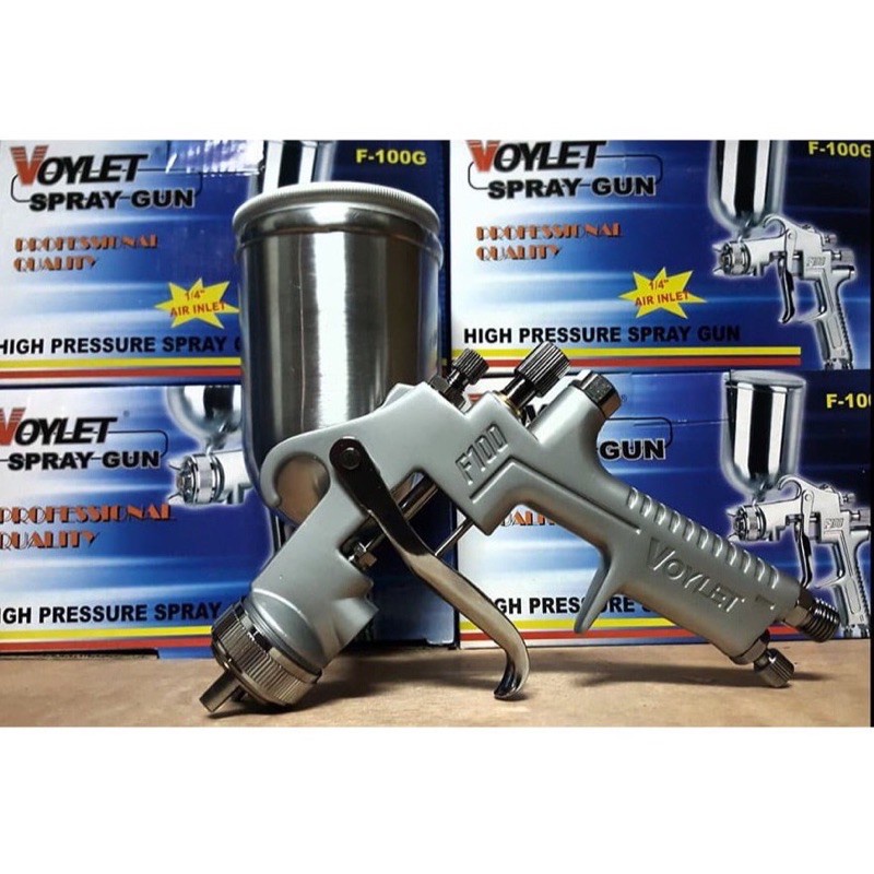 SÚNG PHUN SƠN VOYLET F100-ĐẦU PHUN 1.3mm SƠN XE MÁY, Ô TÔ, ĐỒ GỖ, ĐỒ MỸ NGHỆ, NỘI THẤT