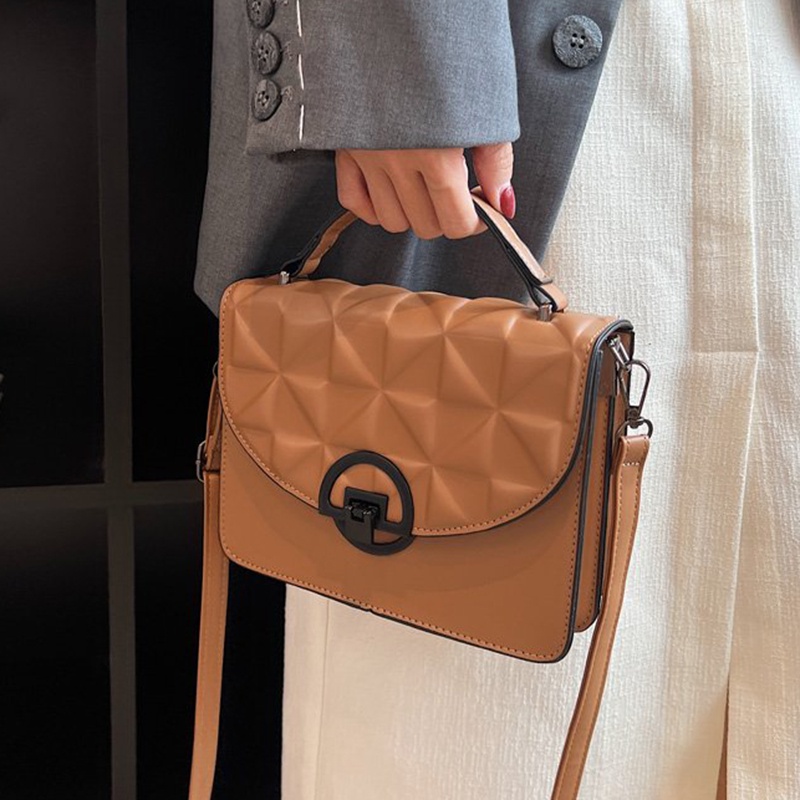 Túi Đeo Chéo Bằng Da pu Có Khóa Nam Châm Thời Trang Cho Nữ