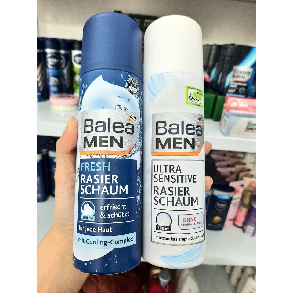 Bọt Cạo Râu Balea Men, 300ml, Hàng Đức