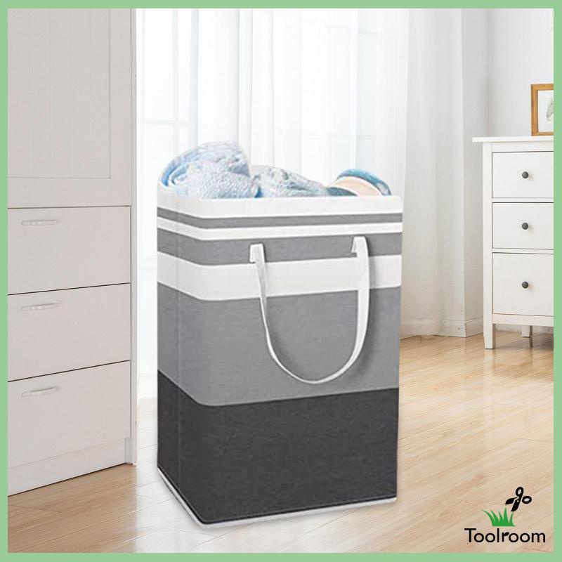 Giỏ Đựng Quần Áo Bẩn Có Thể Gấp Gọn Tiện Dụng Cho Gia Đình / Ban Công