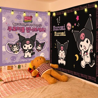 Thảm Treo Tường Họa Tiết Hoạt Hình Sanrio Melody / Dog Kuromi / Hello Kitty