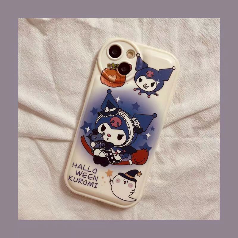 ✅Ốp Điện Thoại Mềm Chống Sốc In Hình Kuromi Dễ Thương Cho iPhone 14 / 13 Xr xsmax 7p / se