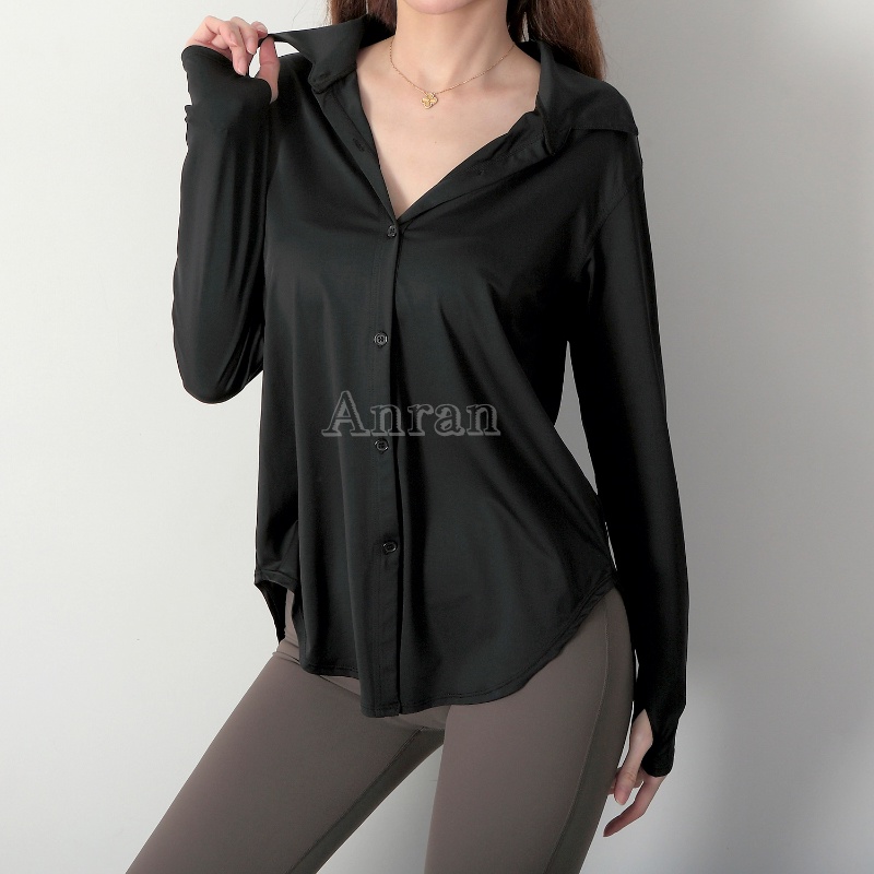 Áo Thun Thể Thao Tay Dài Chống Nắng Size S-XL Thời Trang Cho Nữ