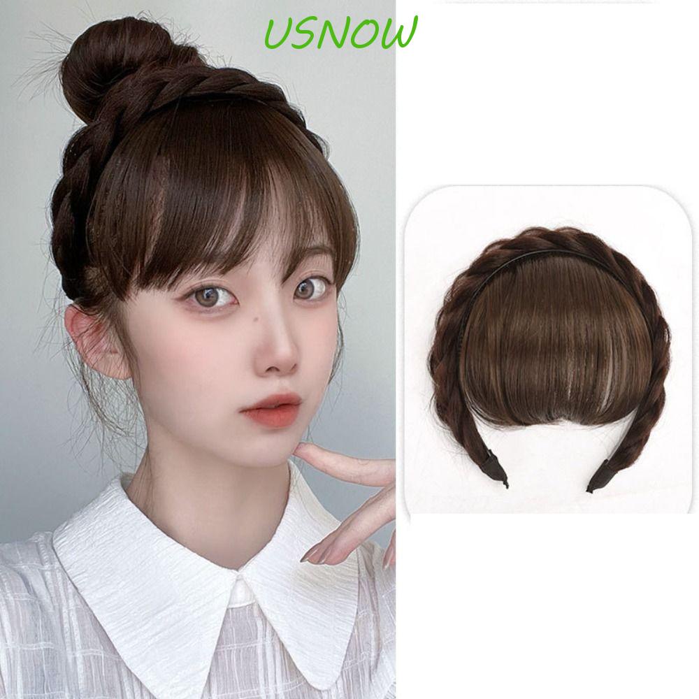 Tóc Giả Có Kẹp Cách Nhiệt Tự Nhiên Thời Trang Cho Nữ