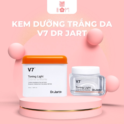 Kem Dưỡng Trắng Và Tái Tạo V7 Dr Jart - Bom Beauty VN phân phối chính hãng