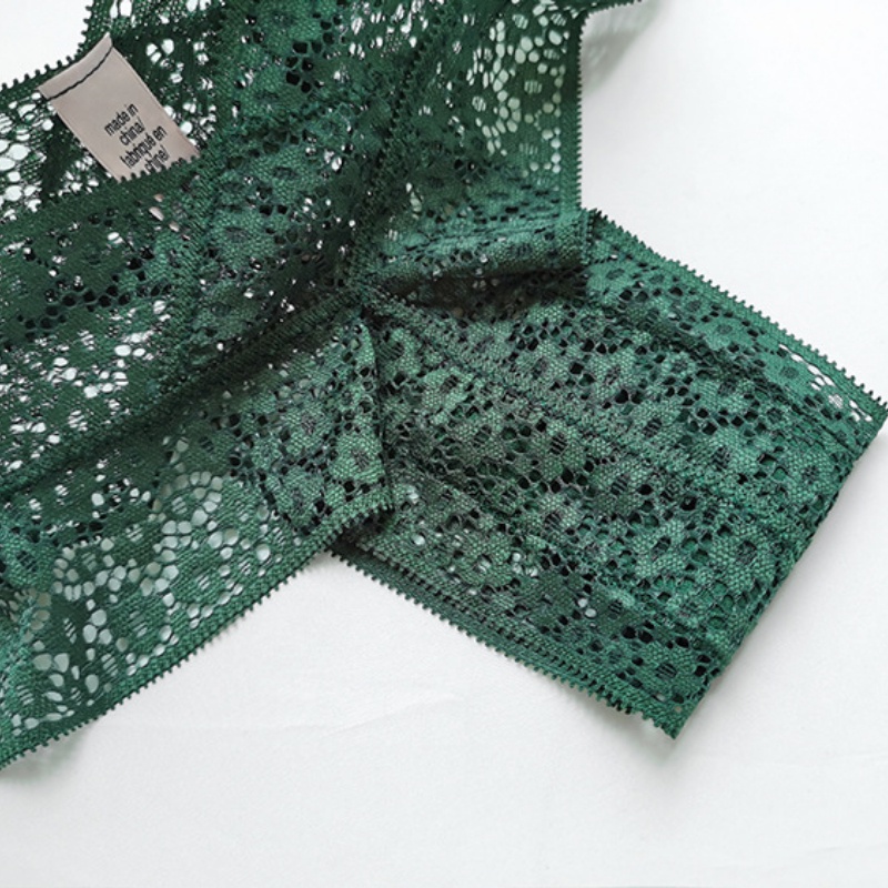 Quần Lót Ren Hoa Lưng Thấp Thiết Kế Quyến Rũ Cho Phái Nữ