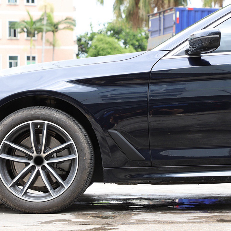 FENDER Miếng Dán Trang Trí Lỗ Thông Gió Màu Đen Nhám Cho BMW 5 Series G30 2018-2022