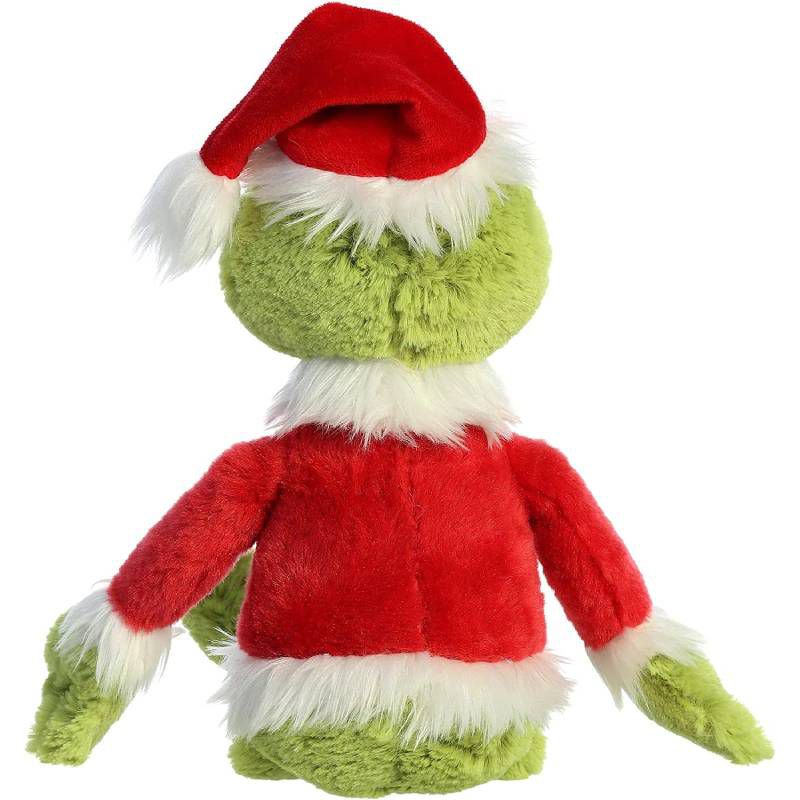 The grinch Đồ Chơi Nhồi Bông Mềm Mại Hình Quái Vật Mái Tóc Xanh Lá Hoàn Hảo Trang Trí Giáng Sinh Cho Trẻ Em