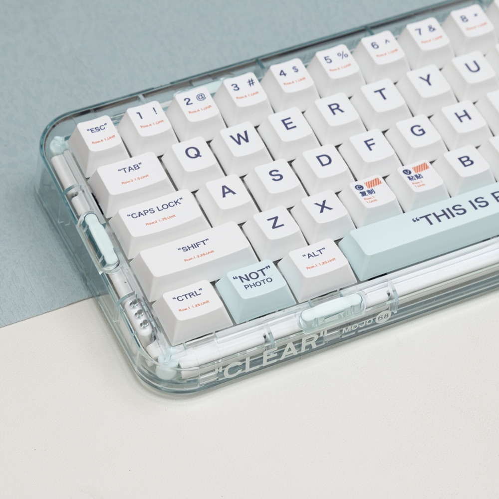 136 Phím Plastic Keycaps Cherry Profile Phong Cách Retro PBT Nhuộm Phụ Bàn Phím Cơ Keycap