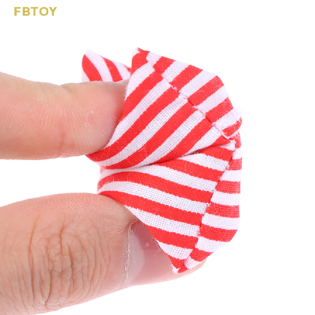 Bộ 2 Gối Sofa Trang Trí Nhà Búp Bê Tỉ Lệ 1: 12