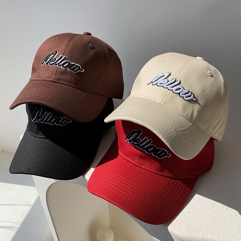 Mũ Lưỡi Trai Thêu Chữ Phong Cách Hàn Quốc Cá Tính Cho Nữ