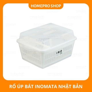 Giá úp bát có nắp đậy inomata nhật bản