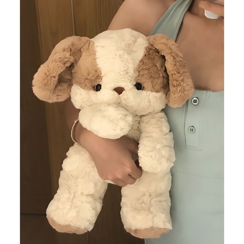 Gối Ngủ Hình Chú Chó Nhồi Bông Dễ Thương Dùng Làm Quà Tặng Sinh Nhật Cho Bé