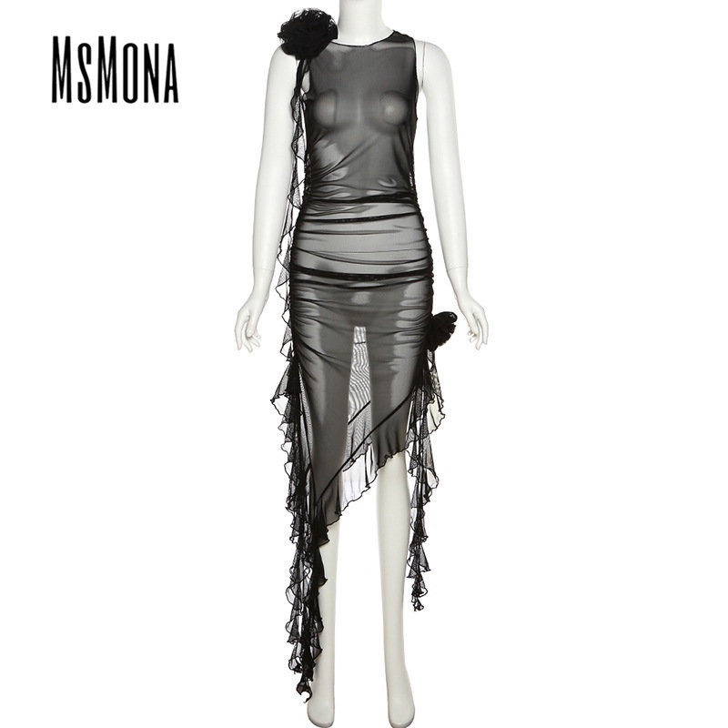 Đầm SáT NáCh In Hoa ThờI Trang 2023