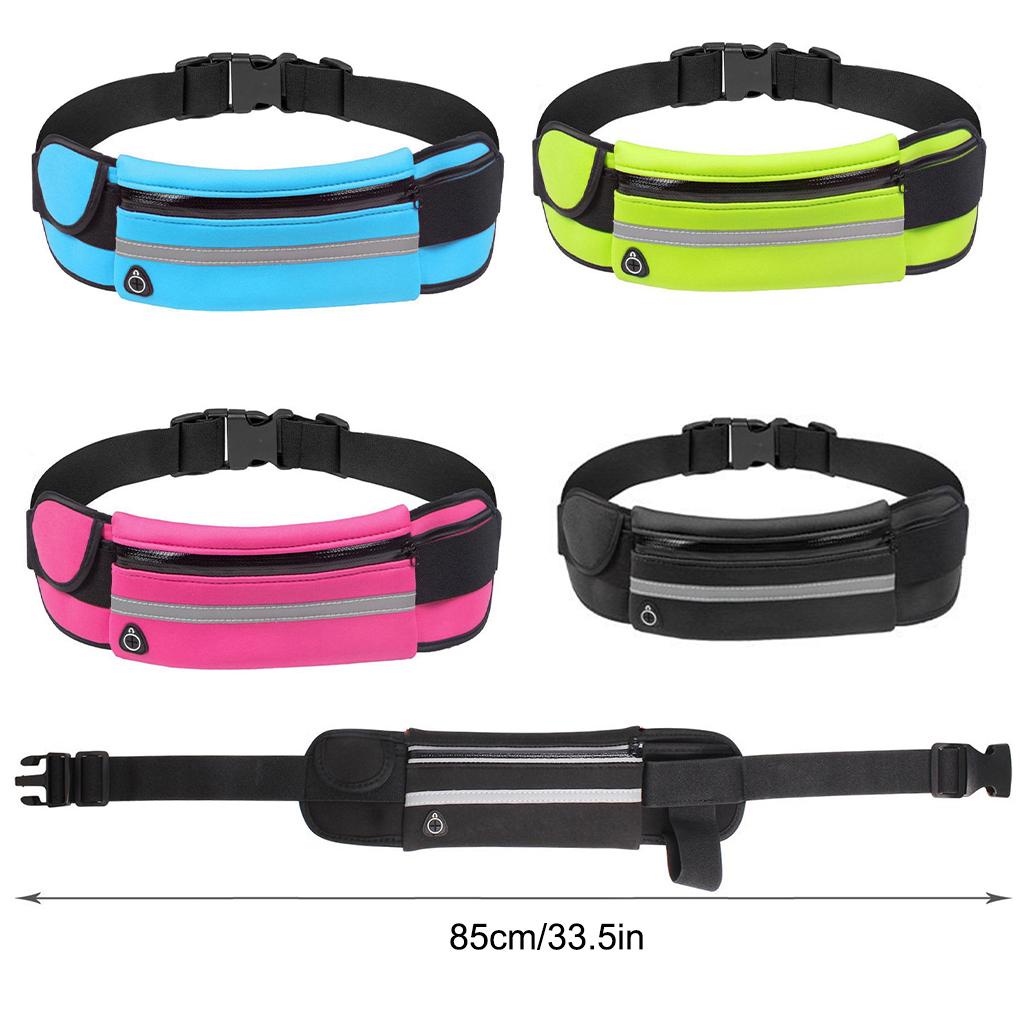 Túi Đeo Hông Màu Trơn Chống Thấm Nước Siêu Nhẹ In Họa Tiết Thời Trang Dùng Chạy Bộ / Leo Núi Mobile