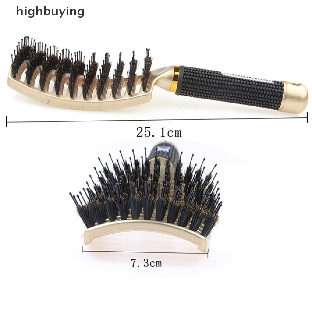 Lược Chải Tóc Massage Da Đầu Bằng Nylon Dành Cho Nữ