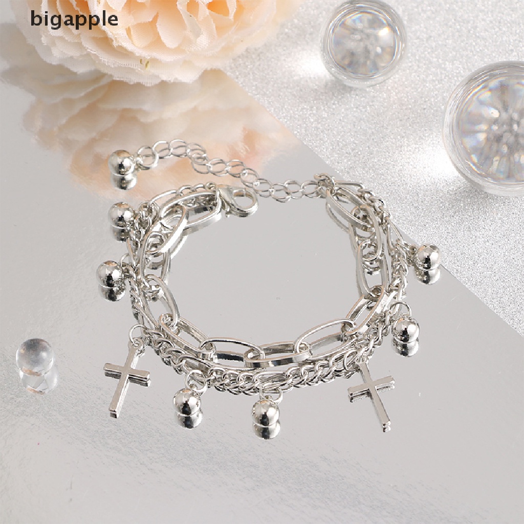 Bigapple Ins Vòng Đeo Tay Mặt Hình Gấu Khoét Rỗng Dễ Thương Có Thể Điều Chỉnh Làm Quà Tặng Sinh Nhật Cho Nam Và Nữ