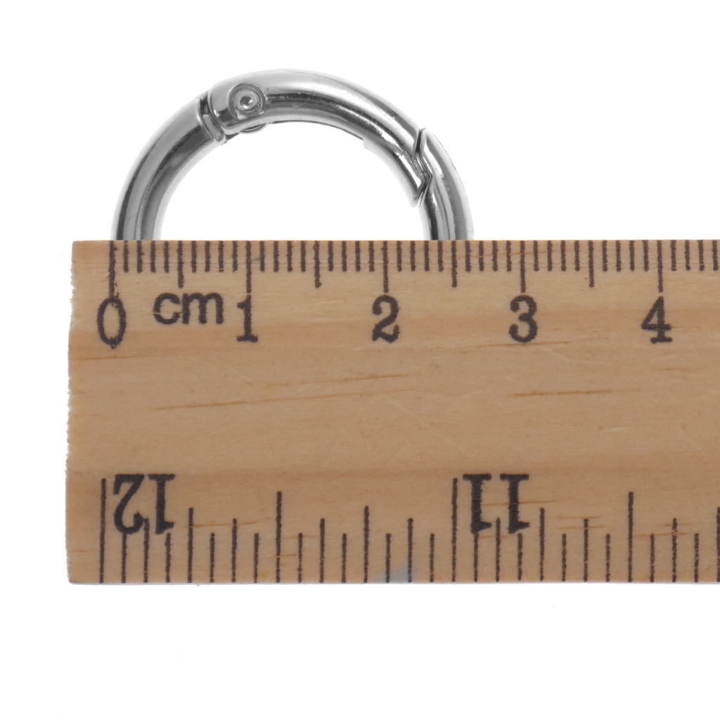 1 Móc Khóa Chữ O Bằng Kim Loại Cho Túi Xách