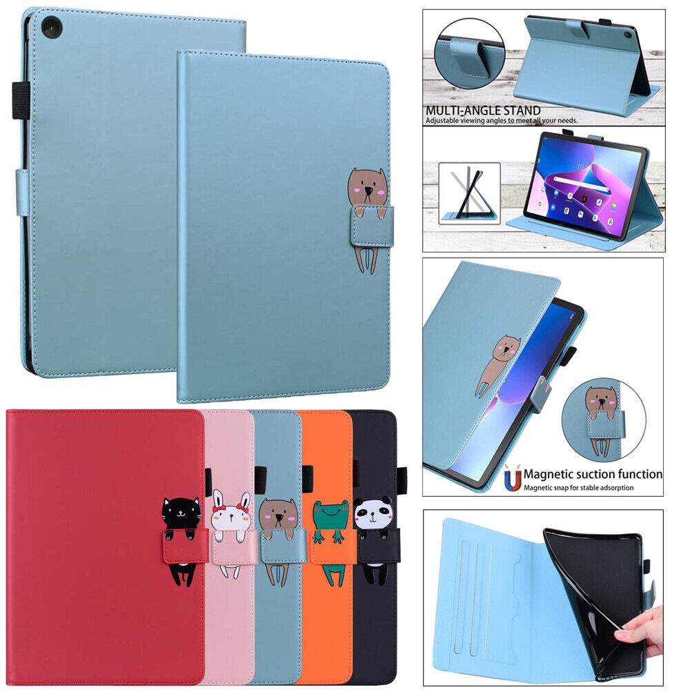 Ốp Máy Tính Bảng Da Từ Tính Lật Có Đế Cho Lenovo Tab M10 Plus 3rd Gen TB125FU 10.6 "