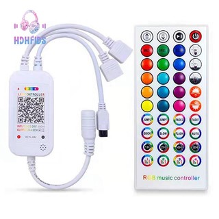 Bluetooth led controller+40 keys remote control rgb dc5-24v for 5050 3528 rgb led light