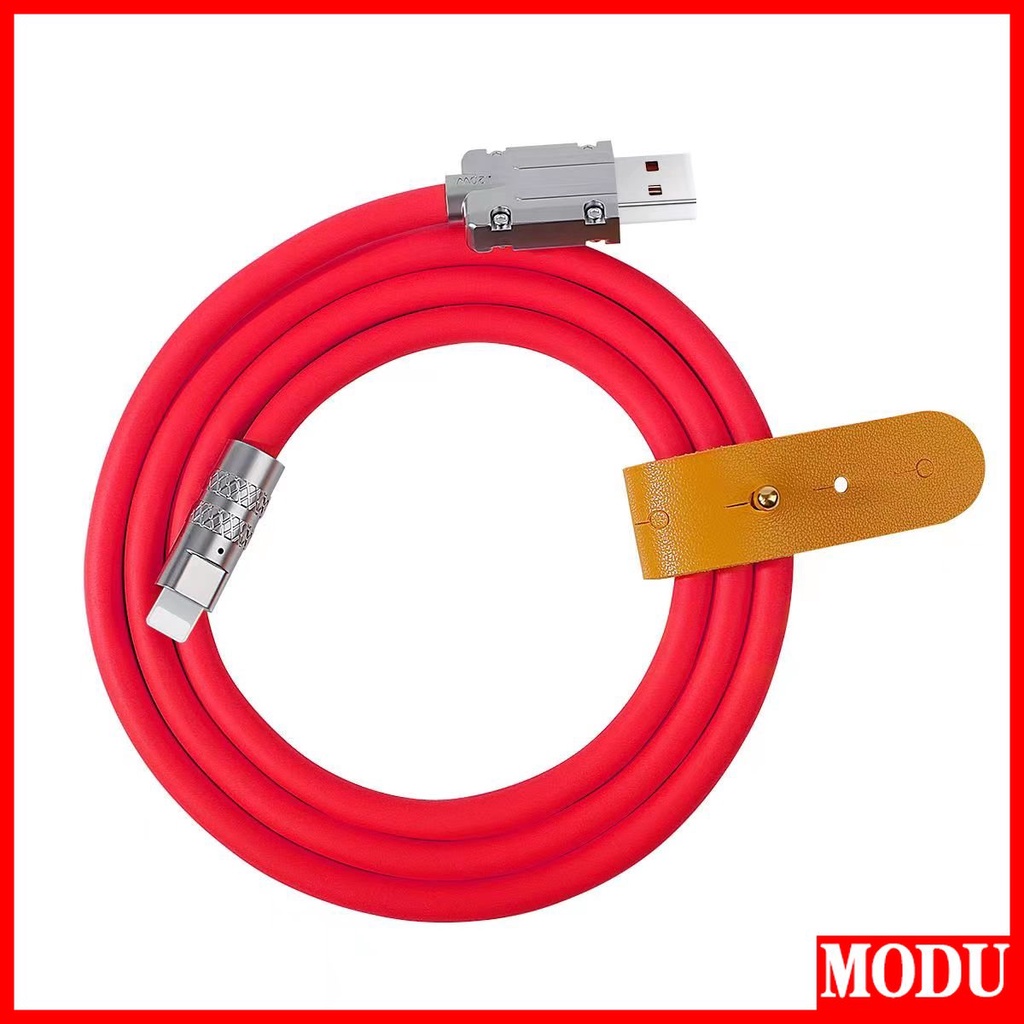 Dây Cáp Sạc Nhanh 120W 6A Bằng Silicone Dành Cho iPhone